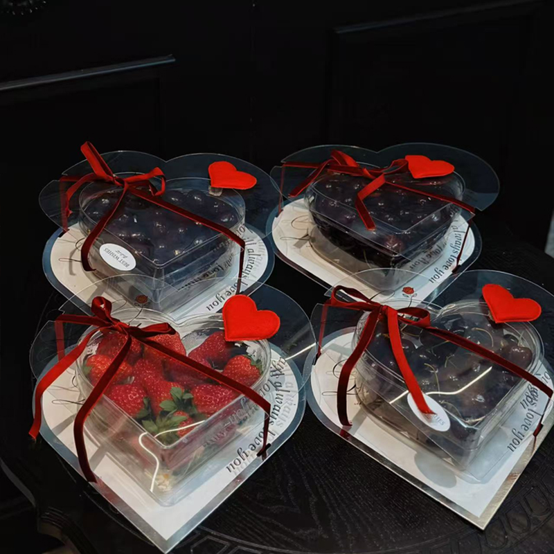 网红圣诞节草莓冬季主题车厘子