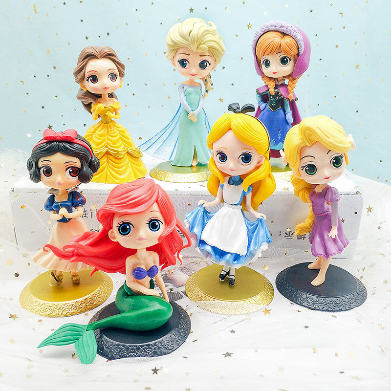 公主烘焙蛋糕摆件冰雪奇缘美少女白雪公主美人鱼爱莎生日蛋糕装饰|ruв категории фестиваль товаров/подарок, одеваться товаров - от Buy2taobao.com для оказания профессиональной услуги покупки агента Taobao