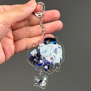 米沙 同人周边钥匙扣亚克力挂件书包挂饰谷子生日礼物B001