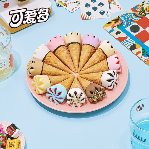 6种口味迷你可爱多冰淇淋1盒10支