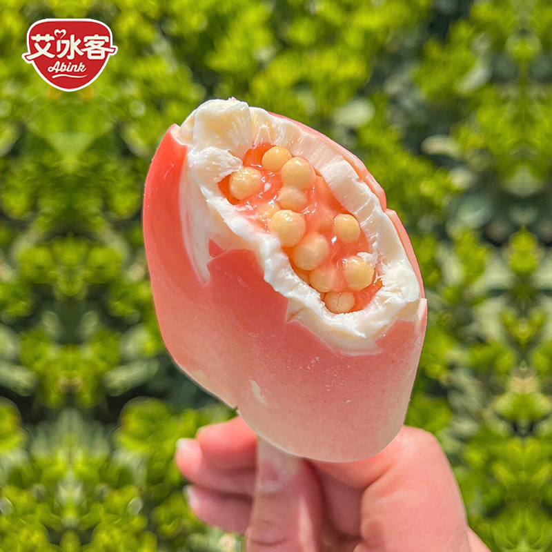 3支艾冰客小艾蜜桃雪糕