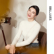 气质百搭 BBLLUUEE 粉蓝衣橱2025秋冬新款 半高领镂空羊毛衫 女