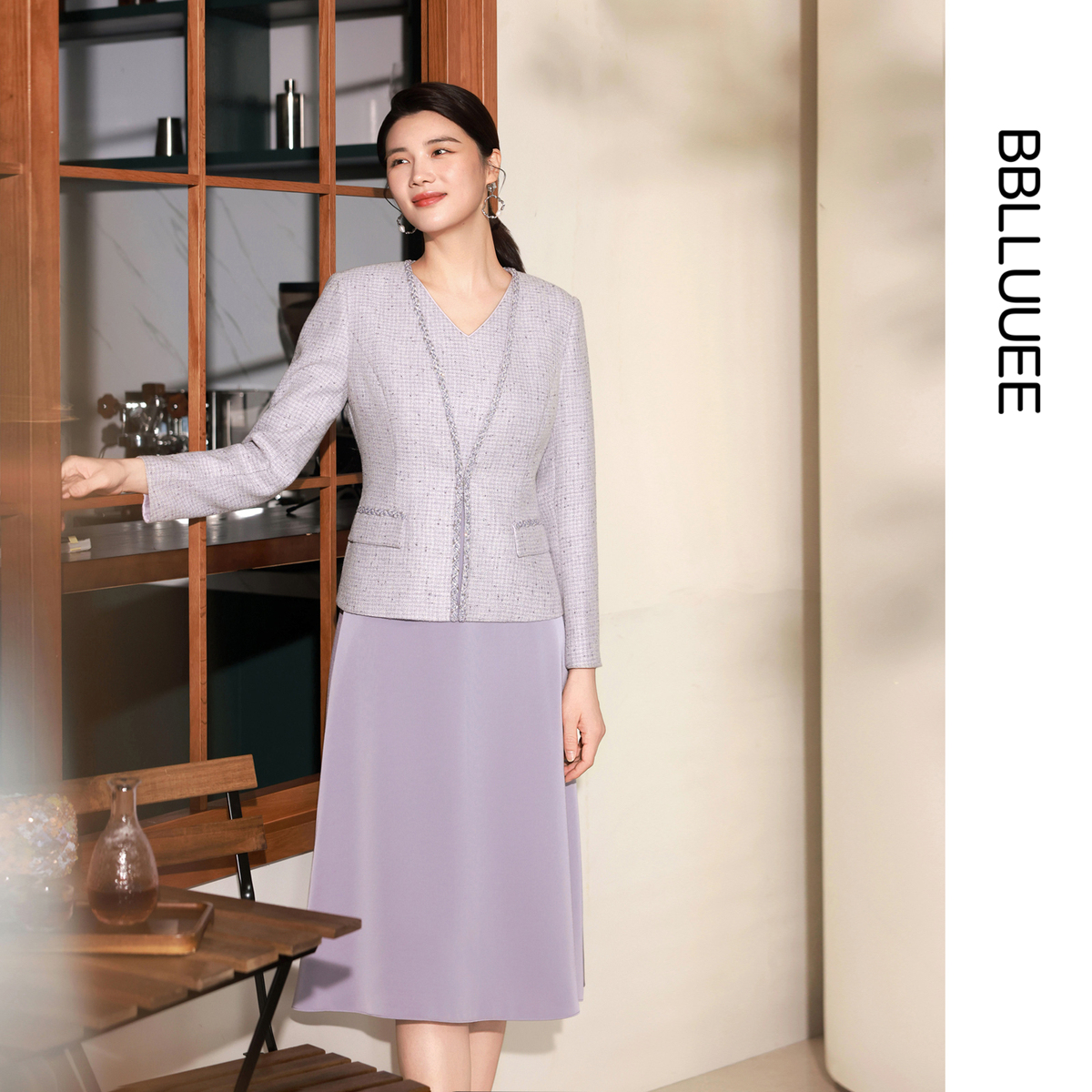 匠心织带 气质套装 小香风两件套