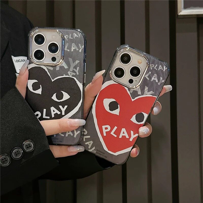 潮牌川久保玲爱心max手机壳