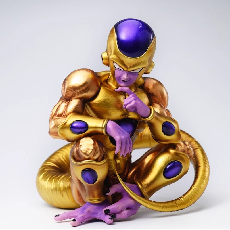 【bob】代购预定 wink 特别版 坐姿黄金弗利萨 wzzfls gk手办雕像