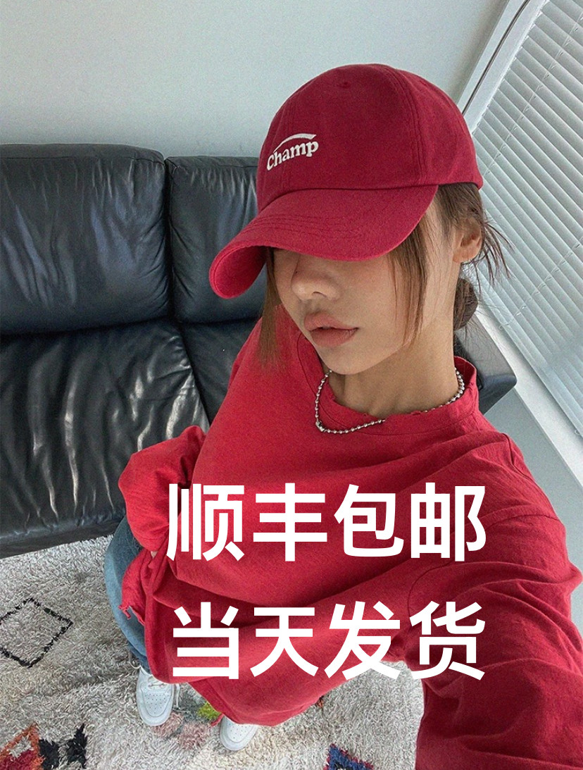 现货韩国进口软顶棒球帽春夏新款时尚百搭男女款颜色版型正鸭舌帽