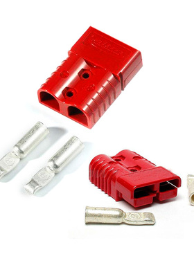 电瓶红色连接线插件24V充电器阴阳插头T3E电动洗地机通用配件插口