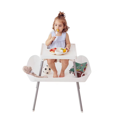 宜家成长椅配件兜食器 lkea宜家宝宝餐椅自主进食神器接食围兜