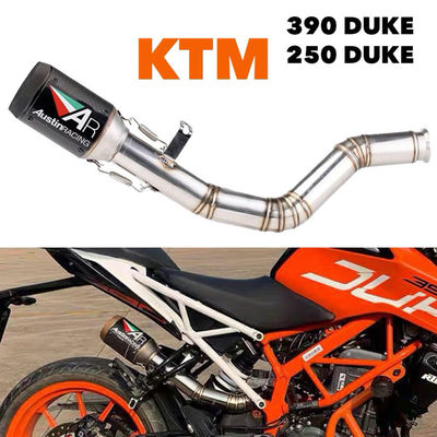适用KTM 390 DUKE 250 改装排气管AR高位中尾段侧排声浪