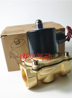 2W250-25电磁阀水阀气阀 1寸电磁阀AC220V DC24V DC12V 常闭型