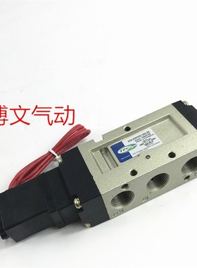 TPC电磁阀DS5120换向阀二位五通出线 盒式插座