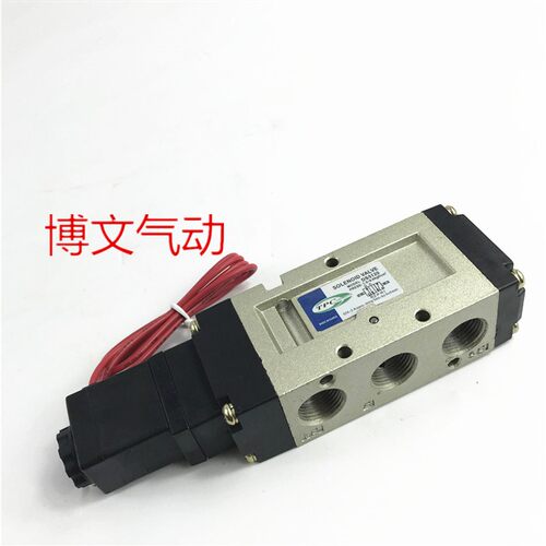 TPC电磁阀DS5120换向阀二位五通出线 盒式插座