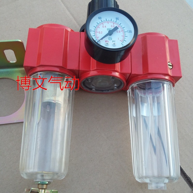 气源处理器三联件398-8 398-15 398-25油水分离器过滤+调压+油雾