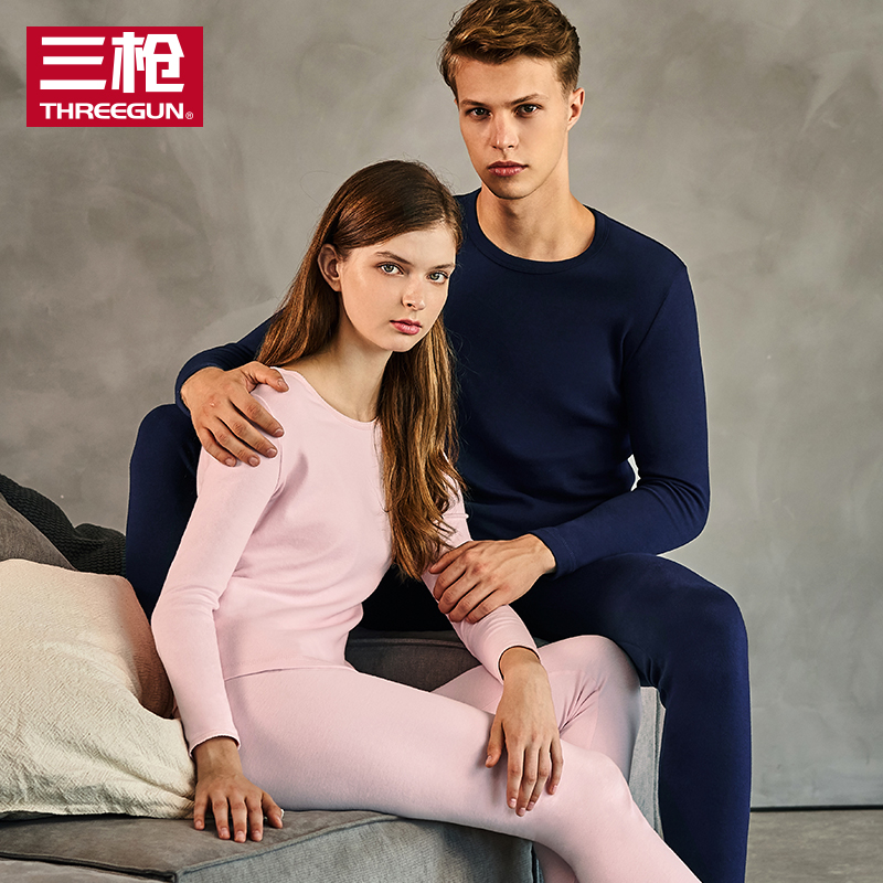 Èýǹ±£Å¯ÄÚÒÂÄÐŮʿ´¿ÃÞ¼Óºñ¶¬¼¾È«ÃÞÖÊÇïÒÂÇï¿ãÌ××°Ô²ÁìÃÞëÉÀ¿ã