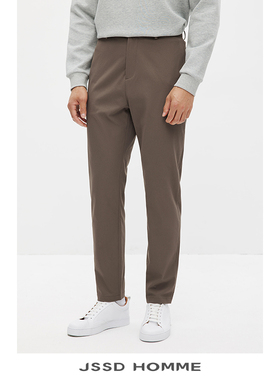 JSSD HOMME 日企面料春秋季男士长裤男直筒修身商务休闲裤男款