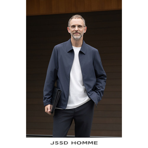 JSSDHOMME帝人密可柔翻领夹克