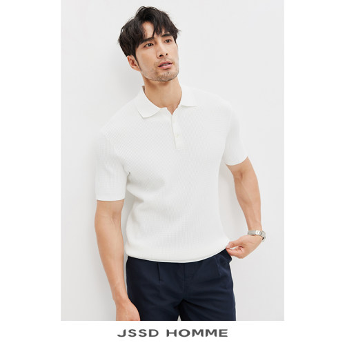 JSSDHOMME进口伊力特纱线POLO衫