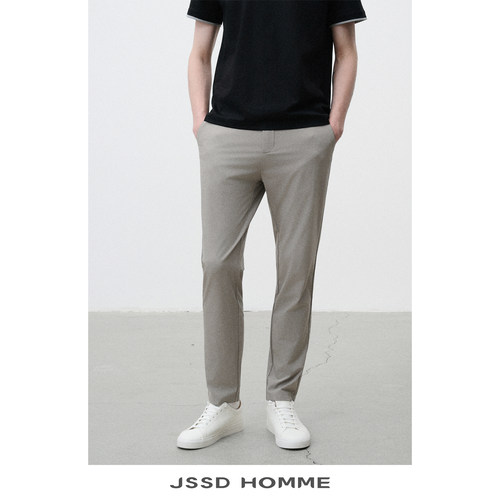 JSSDHOMME桑蚕丝锦弹休闲裤
