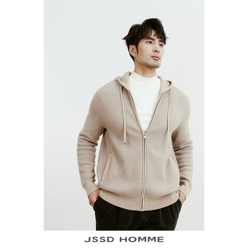 JSSDHOMME美利奴羊绒羊毛毛衫男