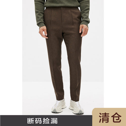JSSDHOMME进口男士通勤休闲裤