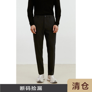 男款 裤 子休闲长裤 JSSD 休闲裤 秋冬季 商务休闲直筒男士 HOMME