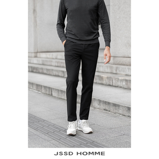 冬季 男通勤微弹直筒长裤 子男士 JSSD 男款 新款 商务休闲裤 HOMME