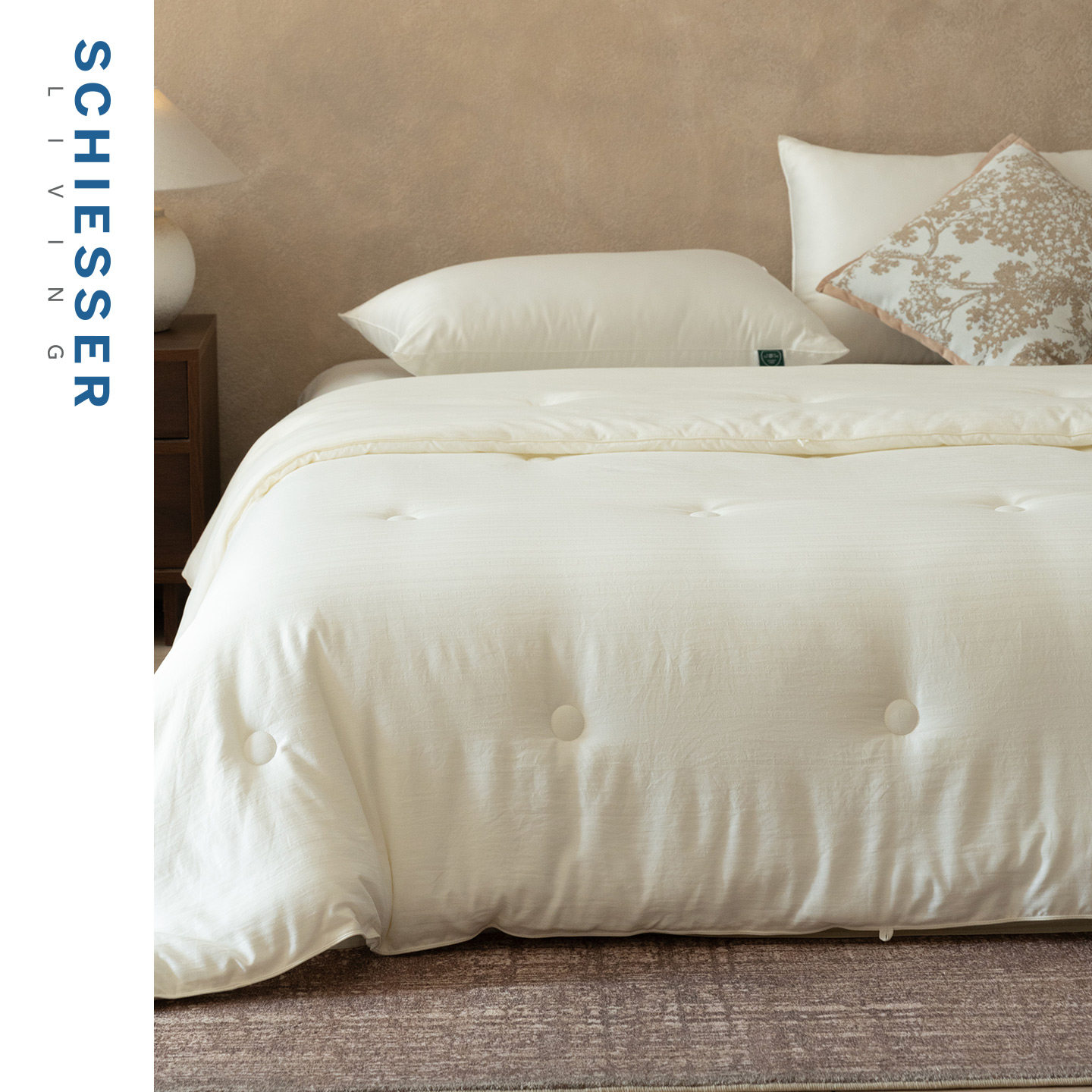 SCHIESSER LIVING舒雅生活亲柔提花大豆春秋被冬被