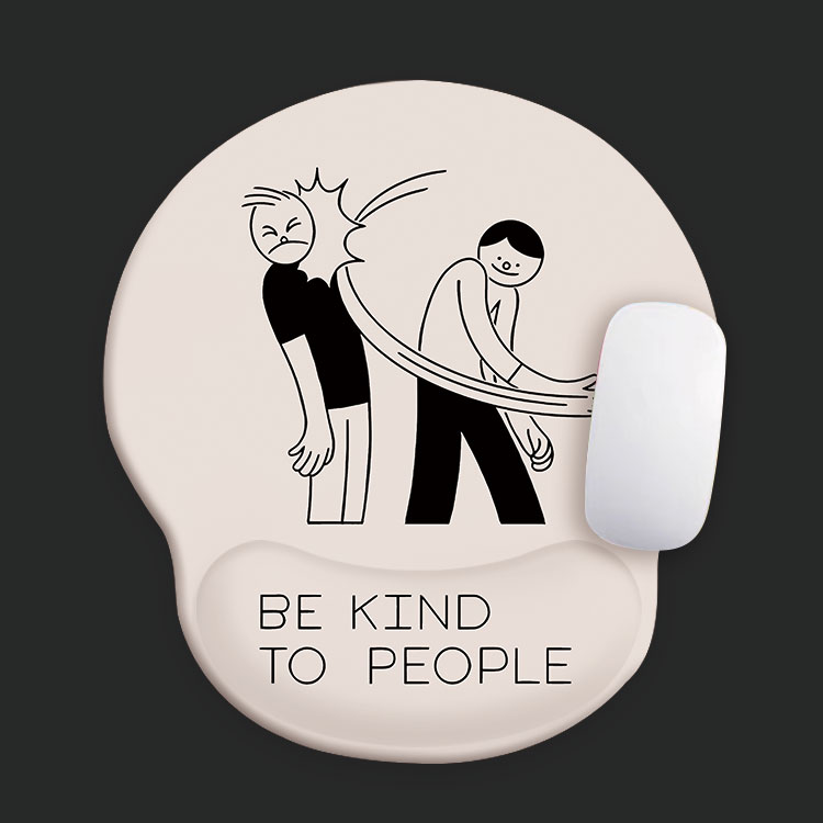 巴掌小号鼠标垫硅胶防滑硅胶笔记本电脑键盘护腕鼠标护腕键盘腕托