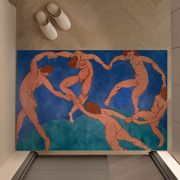 享利马蒂斯地垫家用入户门垫丝圈地垫可裁剪防滑耐磨门口防滑脚垫