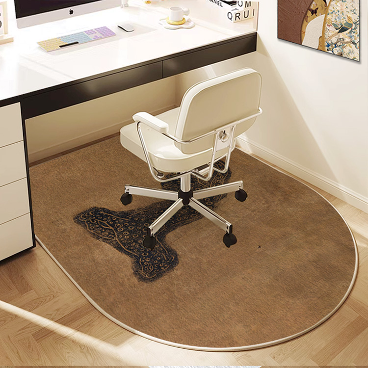 金钱豹电脑椅地垫卧室书房书桌学习椅地毯电脑转椅防滑垫个性定制