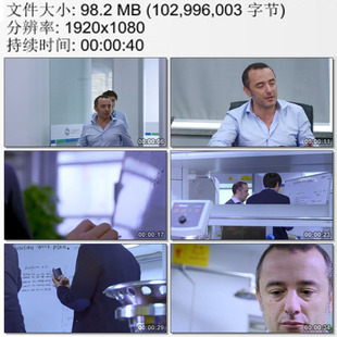 中外技术专家合作攻关科技开发人员国际交流与合作 实拍视频素材