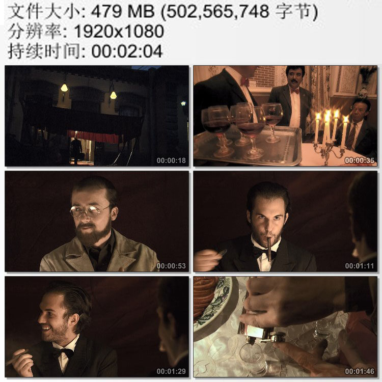 情景再现探险家斯文赫定 英俄两国驻新疆喀什领事馆 高清视频素材