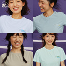 薰風(fēng)新款 女t恤衫 哭喊中心聯(lián)名款 羽毛球服男上衣圓領(lǐng)速干運(yùn)動(dòng)短袖
