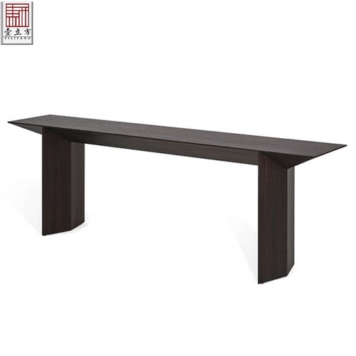 现代实木门厅玄关桌整装装饰条案