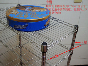 厨房免打孔小清新置微波炉架不锈钢金属架杂储物架收纳三层架包邮