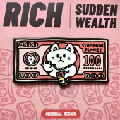 别动小行星 猫钞原创金属胸针徽章pin磁吸男女潮个性 卡通可爱礼物