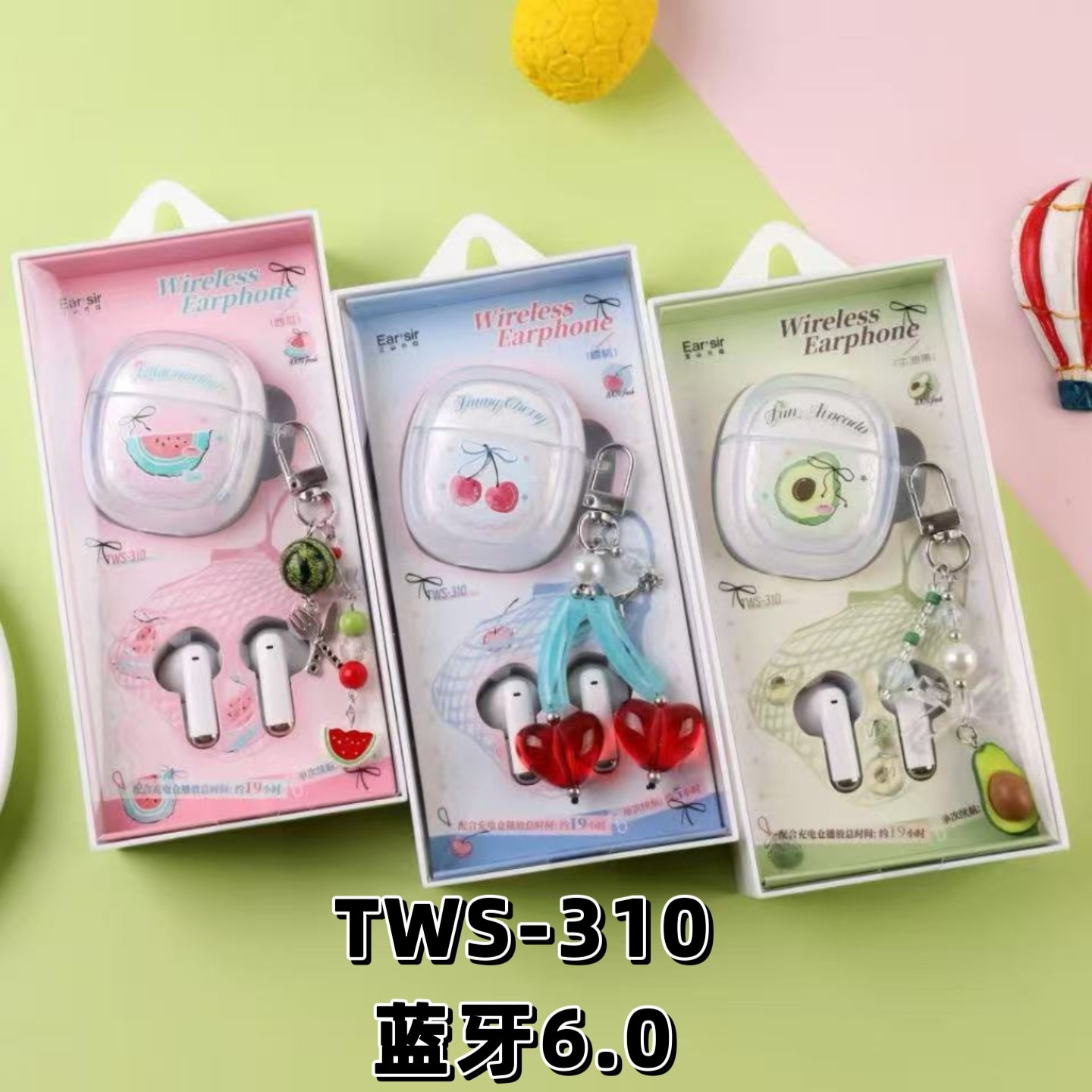 史努比蓝牙耳机半入耳式带保护套挂绳长续航无线耳朵先森手机通用图片