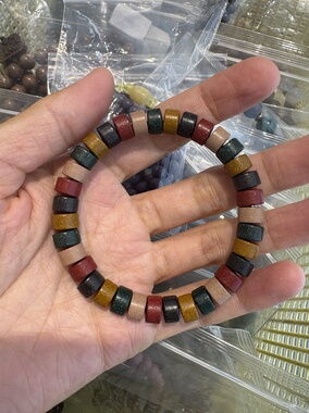 非遗传承合香珠手串女款单圈手链送女友礼物