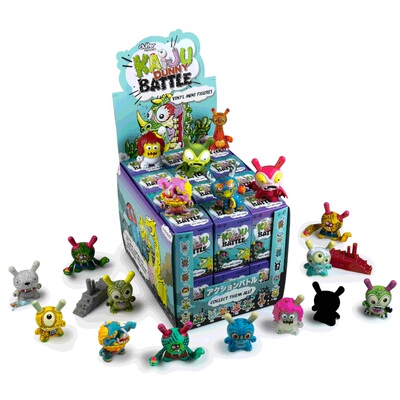 [MSX]现货 KAIJU DUNNY BATTLE KIDROBOT 怪兽战争系列盲盒
