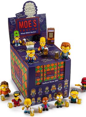 [MSX]特价现货 Kidrobot X 辛普森家族SIMPSONS 3寸Moe的酒馆盲盒