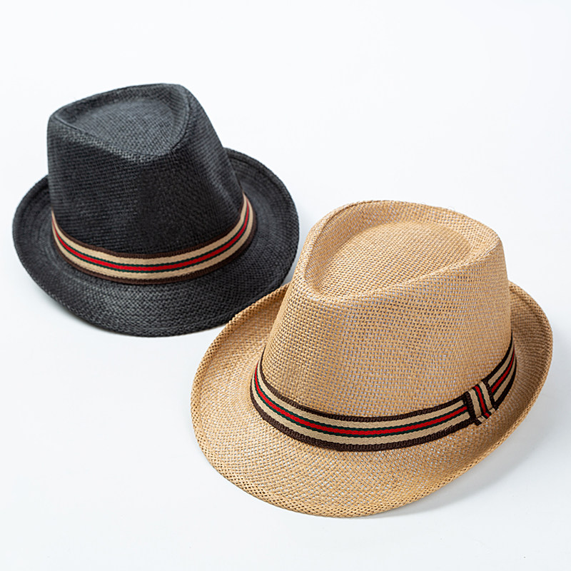 男士帽子潮韩版新款休闲绅士帽英伦夏天爵士帽男礼帽春夏女士礼帽