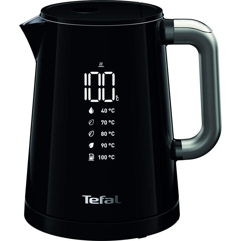 100%德国代购进口Tefal KO854830温控40-100°不锈钢电热水壶1L