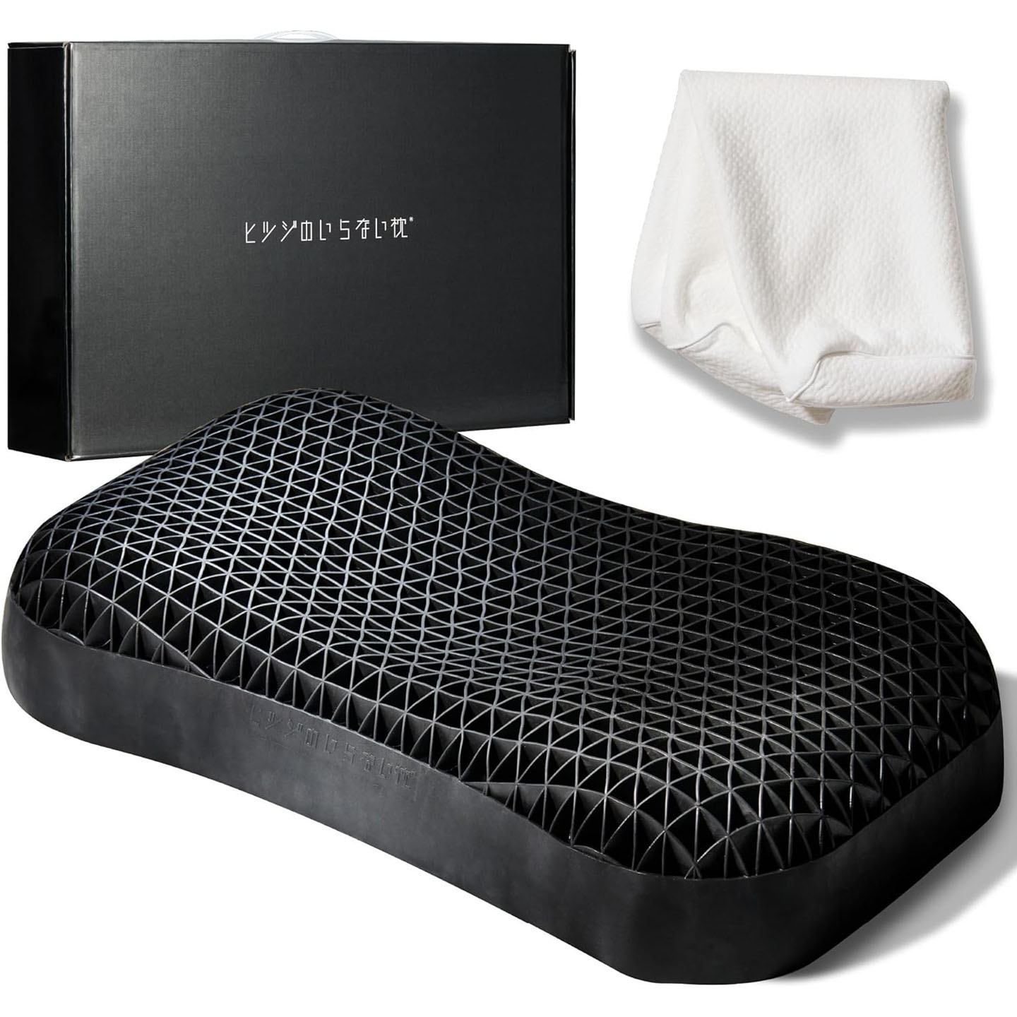 100%日本代购进口NoSheep柔软TPE活性炭回弹适中高度可调护颈枕头