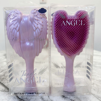 100%英国代购进口Tangle Angel防静电打结易疏通天使王妃顺发梳子