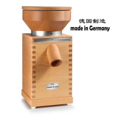 100%德国原装进口KoMo FidibusXL山毛榉木刚玉电动谷物香料研磨机