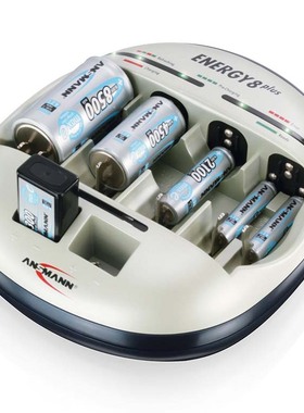 100%德国代购进口ANSMANN/安斯曼Energy Plus镍氢/镍镉电池充电器