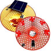 Mũ quạt năng lượng mặt trời 5 quạt cho công nhân xây dựng và vệ sinh nông nghiệp chống nắng, chống mưa, chống bức xạ Mũ đa năng Mũ quạt mũ bảo hiểm lao động mũ vải bảo hộ