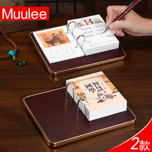 2023年日历商务皮架办公台历定做365天打卡每天一页单日历创意简