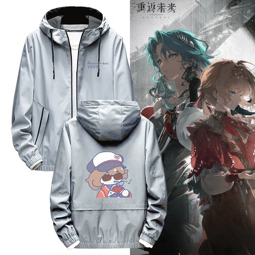 情侣可定制连帽秋夹克外套