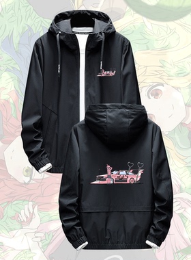 后藤一里孤独摇滚动漫二次元周边联名夏季男装开衫拉链外套秋夹克